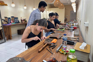 Kuta Bali Silver Making Class (Stone and Gold-Plated Option)