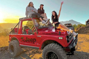 Mount Batur Jeep Sunrise, Black Lava & Breakfast All Include