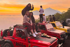 Mount Batur Jeep Sunrise, Black Lava & Hot Spring