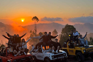 Mount Batur Sunrise Jeep, Hot Spring & Breakfast all Include