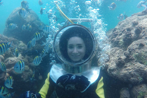 experiencia de paseo submarino en Nusa Dua