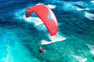 Paragliding, Uluwatu Temple, and Kecak Dance Tour