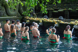Tirta Empul Sacred Water Purification Ritual