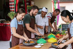 Clase de cocina balinesa en Ubud: 9 platos y mercado local