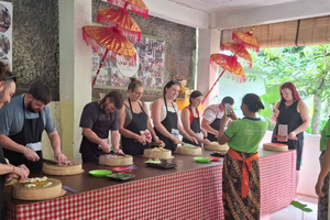 Ubud: clase de cocina balinesa, tour por los arrozales y el mercado