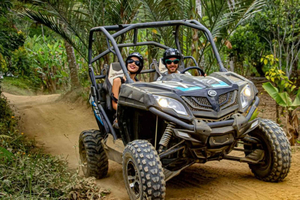 Ubud: Electric Bike, Jungle UTV & visit Chocolate factory