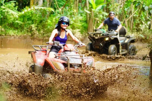 Ubud: Infinity Pool, Temple Run ATV, Water Rafting Tour