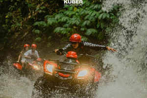 aventura de quad y rafting en aguas rápidas en Ubud Kuber