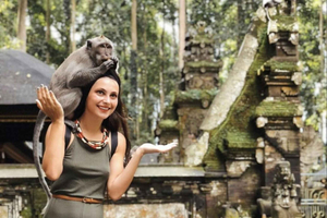 Ubud: Monkey Forest and Pakudui Rice Terrace Tour