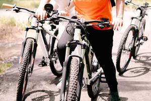 Ubud: tour privato del villaggio in e-bike con pranzo