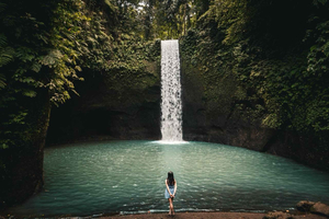 Ubud: Rice Terrace & Tirta Empul Temple Tour with Waterfall