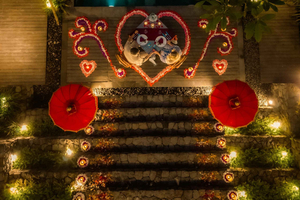 Ubud: Romantic Dinner by Edge of The River