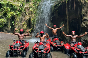 Ubud: Tarantula ATV Quad & River Rafting + ATV Photo & Lunch