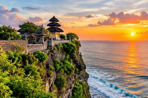Uluwatu y danza Kechak con conductor de habla inglesa