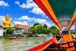 2-Hour Private Longtail Boat Canal Tour & Big Buddha