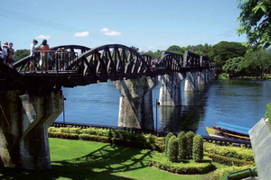 3-Day River Kwai, Floating Market and Erawan Waterfalls