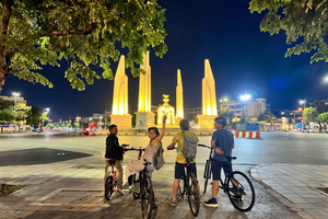 Bangkok By Night by Electric Scooter &/or Bike