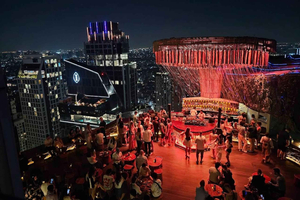 Bangkok Luxury Rooftop Bar & Bowling Experience