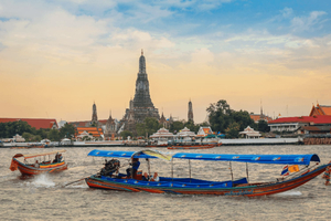 Bangkok: Privat Long tail bådtur i kanalen