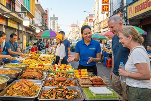 Bangkok : visite street food de Chinatown avec guide