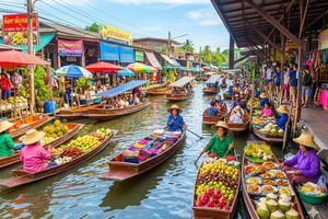 Floating Market, Grand Palace, Wat Pho and Wat Arun