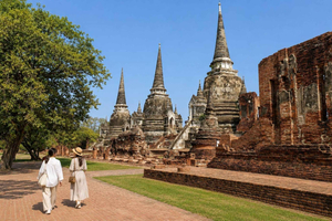 Da Bangkok: Ayutthaya 2 giorni e 1 notte: fuga nel patrimonio culturale