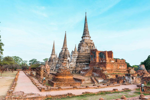 Bangkokista: Ayutthaya koko päivän matka kuljettajan kanssa