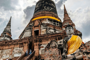 From Bangkok: Ayutthaya Heritage Tour with Sunset Boat Ride