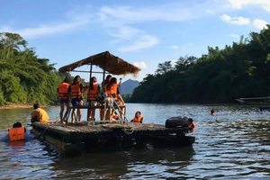 Ab Kanchanaburi, Todesbahn & Bambus-Rafting