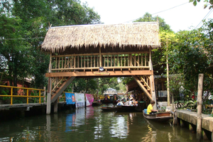 Full-Day Longtail Boat Canal Tour to Bangkok Floating Market