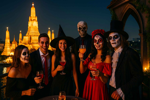 Halloween Night Tour with Rooftop Bar