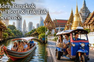 Hidden Bangkok Canal Boat & Tuk Tuk Experience