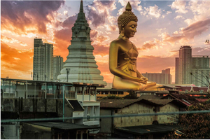 Hidden Canals Tour, Kudeejeen & Wat Pak Nam Phasi