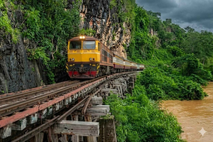 privé-ontdekkingstocht Kanchanaburi & Birmaspoorweg