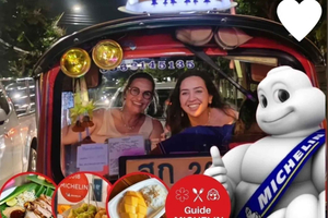 Michelin-streetfoodtour met tuktuk en ophalen