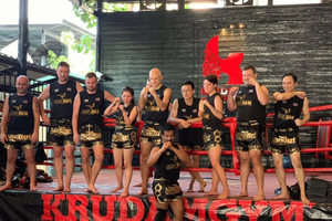 entrada para una clase de muay thai en Krudam Gym Sukhumvit