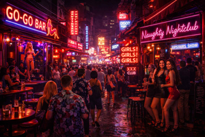 Neon Lights & Naughty Vibes: Bangkok’s Red Light Pub Crawl