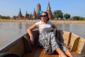Pattaya: Privat dagstur til Ayutthaya med bådtur i long-tail båd