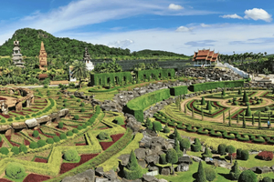 Pattaya Nong Nooch Gardens, Floating Market Day Tour