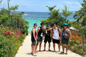 Pattaya: Dagstur til stranden, Wat Yai og Koh Larn med transport