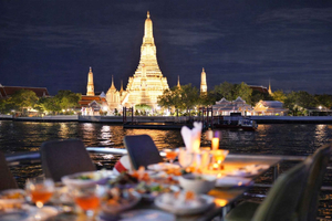 River Star Princess—Dinner Under City Lights