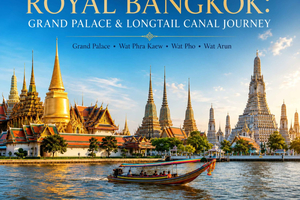 Royal Grand Palace & Longtail Canal Journey