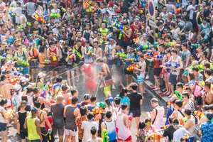 Songkran Water Festival April Tour with Guide