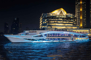 Super Galaxy Chao Phraya Cruise with Buffet & Shows