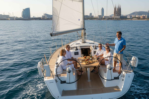 1 hour shared Sailing cruise with Drinks & Snacks