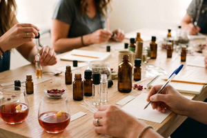 Workshop i aromatiska oljor med vermut i Barcelona