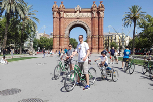 Barcelona: fietstocht voor gezinnen