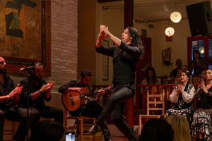 Barcelona: Flamenco show met diner in Tablao de Carmen