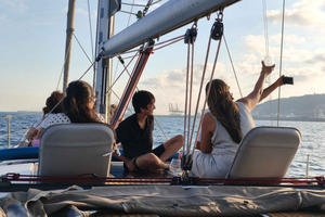 Barcelona Intimate/Small Group Sailing Experience (max 9-10 guests)