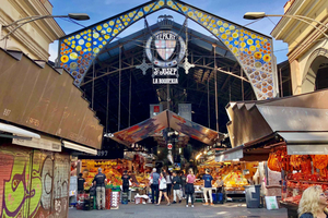 Barcelona: markttour met optionele upgrade voor wijn en eten